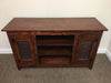 TV Stand with Copper Star Tin Panels - 48" Or 60" Wide - 28.5" Tall