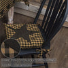 Black Star Chair Pad