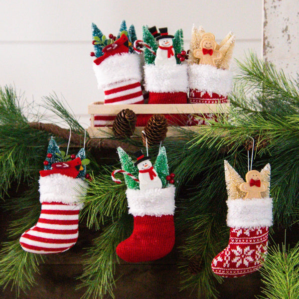 Stocking Ornaments - Assorted