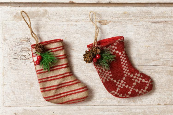 Ornaments - Vintage Stockings