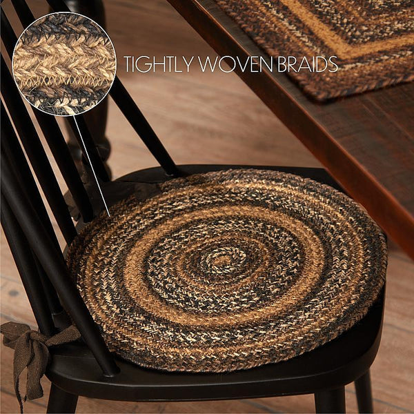 Espresso Jute Chair Pad – KC Collections
