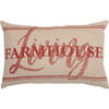 Sawyer Mill Red Farmhouse Living Pillow