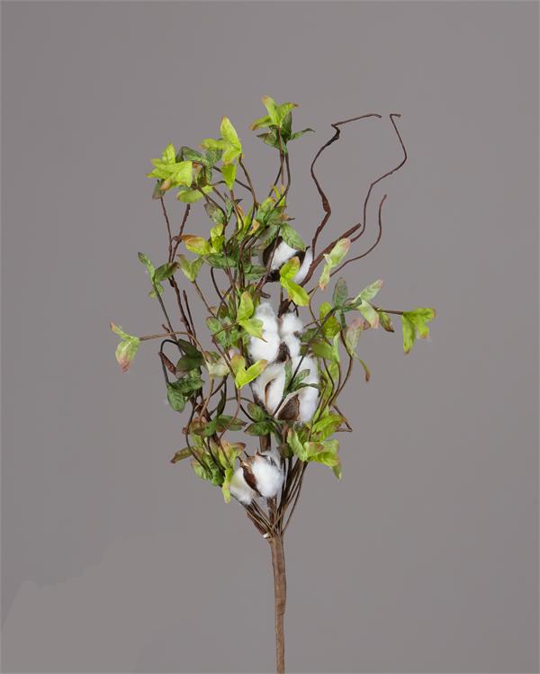 Bush - Cotton Miniature Green Leaves