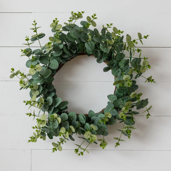Wreath - Twig, Eucalyptus