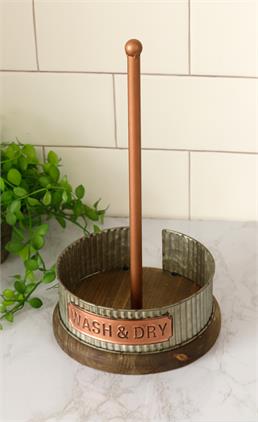 Wash And Dry Paper Towel Holder