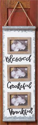 Picture Frame - Blessed, Grateful, Thankful
