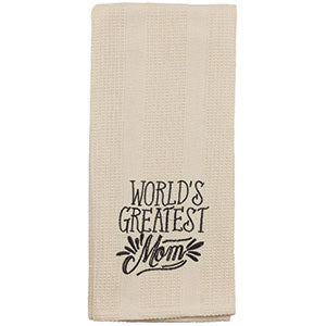 Greatest Mom Towel