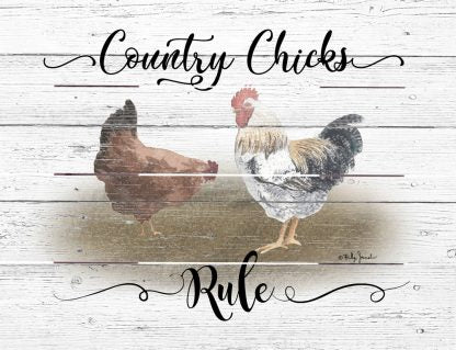 Country Chicks Pallet Art