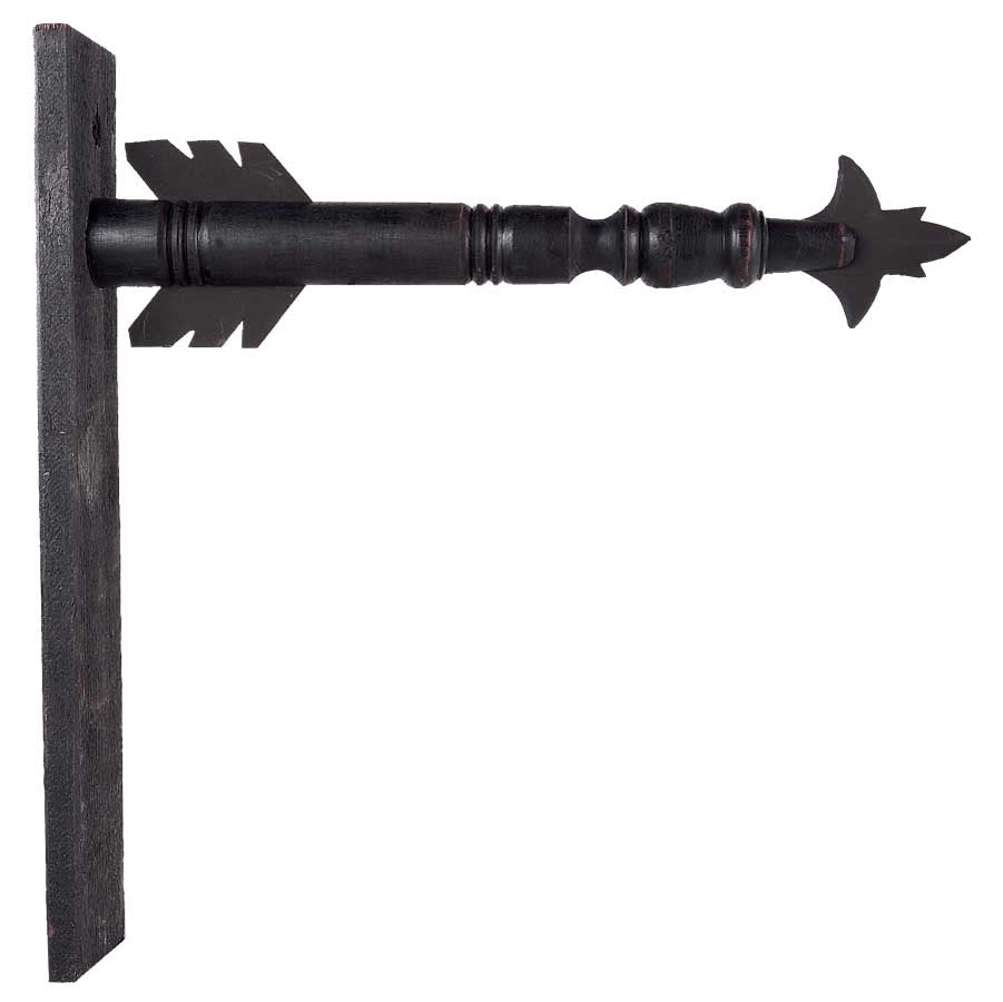 Wooden Arrow Holder - Black