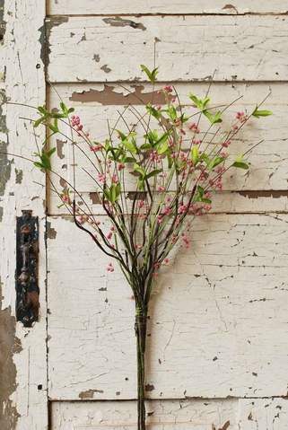 21" Twigs & Sprigs Bush-Pink