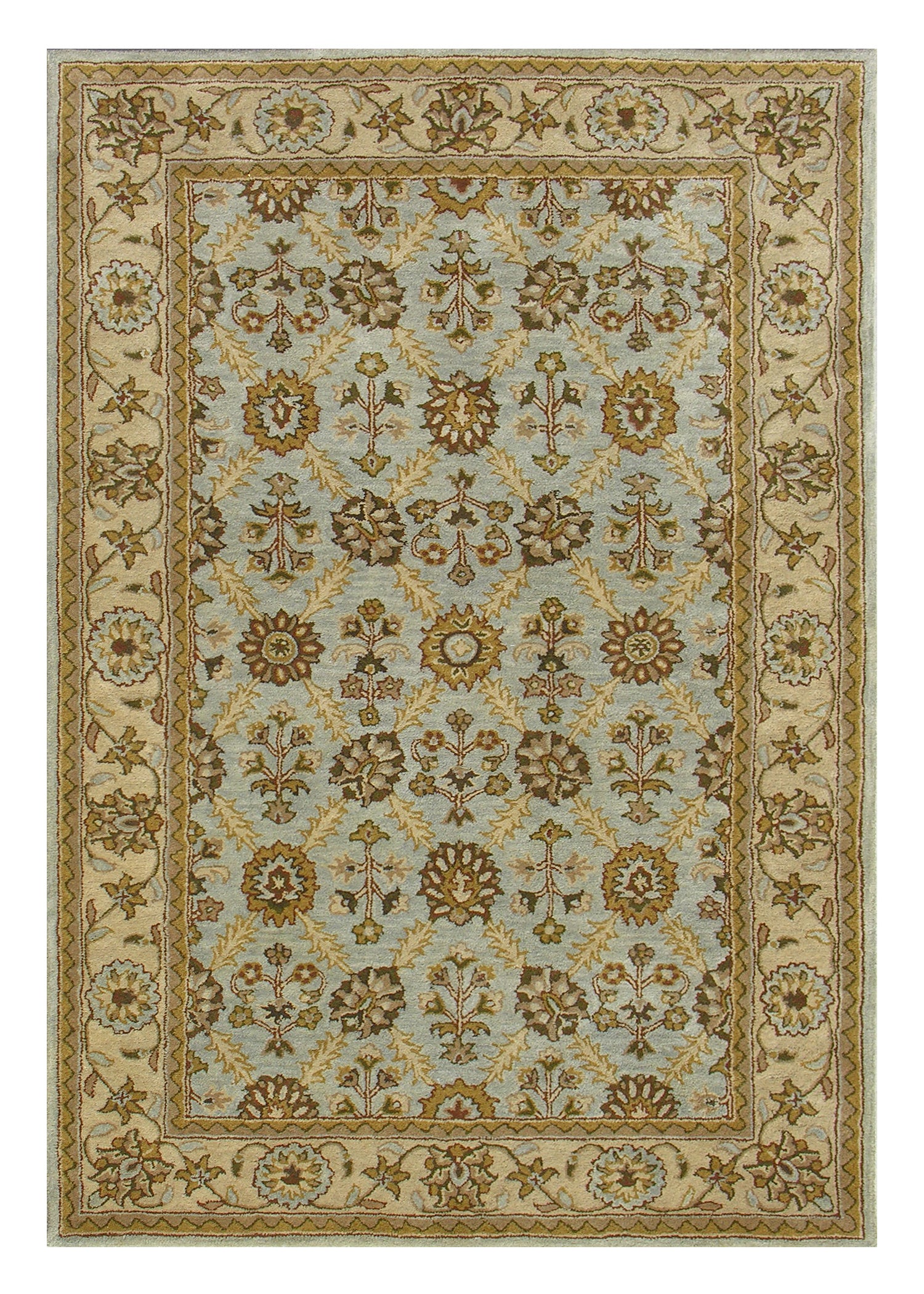 Charisma Rugs Collection RUG 6 IN 4/26 AUCTION-HAND-TUFTED--Charisma 1413-500-Blue/Ivory – KC ...
