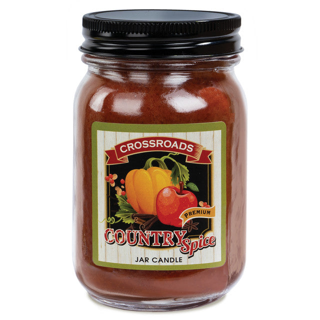 Country Spice Pint Jar 12 oz. Candle