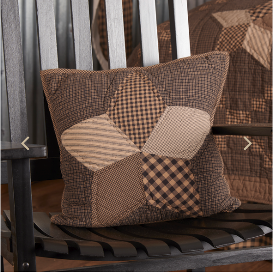 Farmhouse Star Quilted Pillow