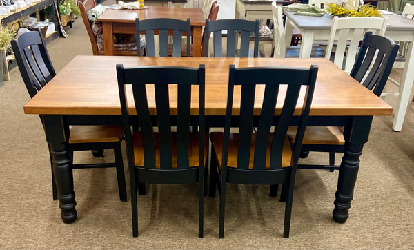 Amish Made Table Set 90