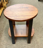 Barrel End Table - Round