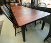 Table-5' Extension with 4-12" Leaves & Shaker Legs
