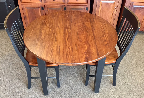 Table-42" Round Extension with 2 12" Leaves