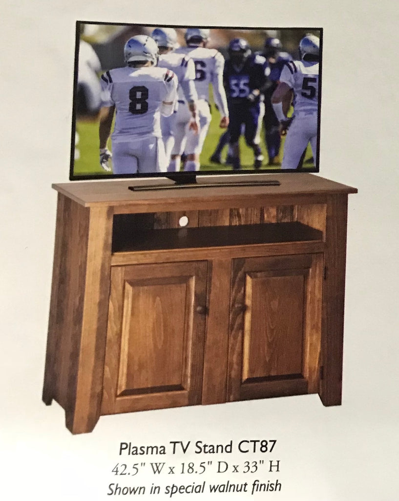 42.5"-TV Stand with Raised Panels