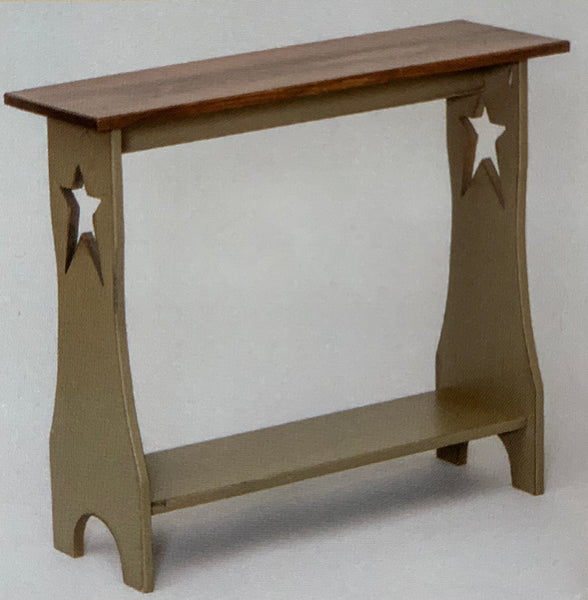 Sofa Table with Stars