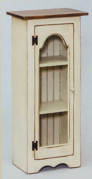 Pie Safe - 42" Single Door with Glass Door