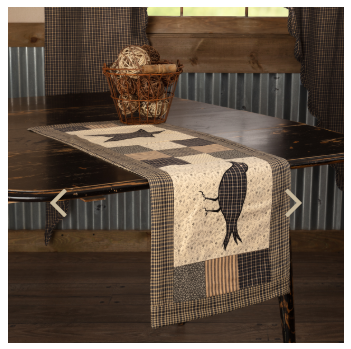 Kettle Grove Crow And Star Quilted Table Runners