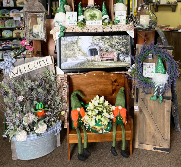 St. Patrick's Day Store Display