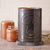 Jar Candle Warmer with Regular Star in Country Tin