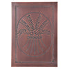 Vertical Wheat Cabinet Panels 10" x 14" -Copper
