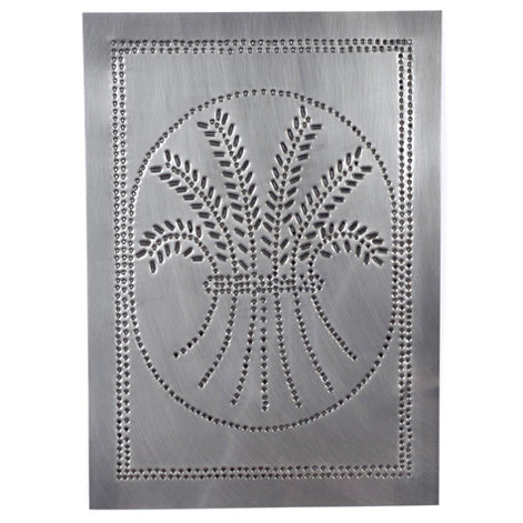 Wheat Design Cabinet Panel 10"x14" - Country Tin