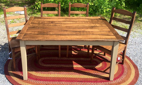 Table-5' with 5/4 Rough Sawn Top