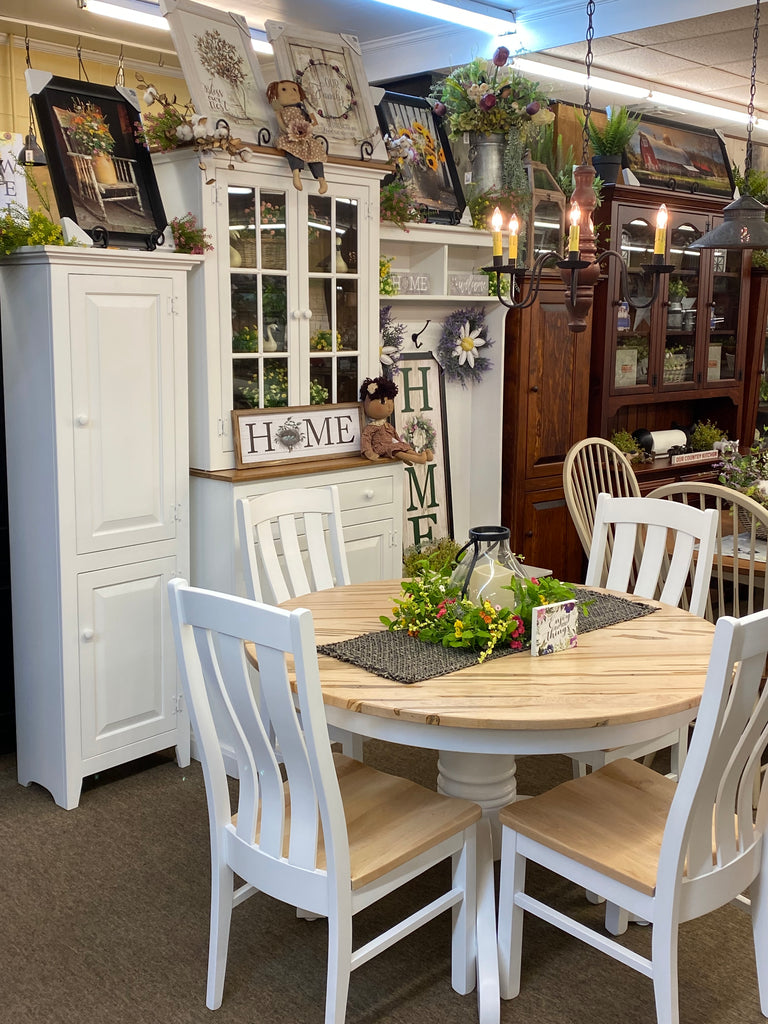 Furniture Collection: Dining Table, Hutch & Cabinet