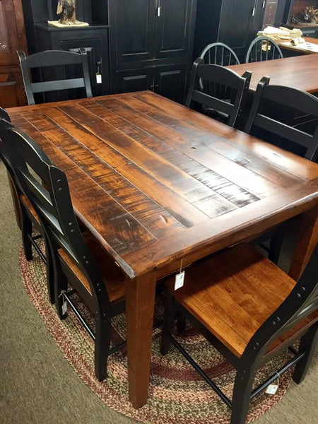 Table-5' with Rough Sawn Top