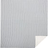 Sawyer Mill Blue Ticking Stripe Quilt Coverlet