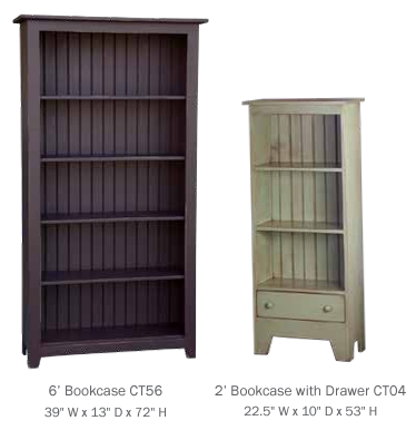 Bookcase Dimensions Snapshot Vendor #3