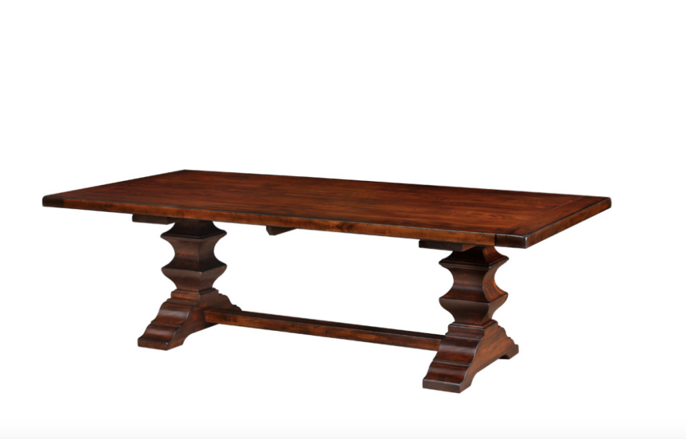 Ramsey Table in Rustic Brown Maple Wood (947 Series)