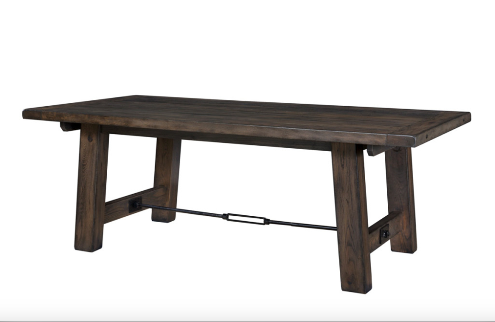 Ouray Table in Rustic Red Oak Wood (946 Series)