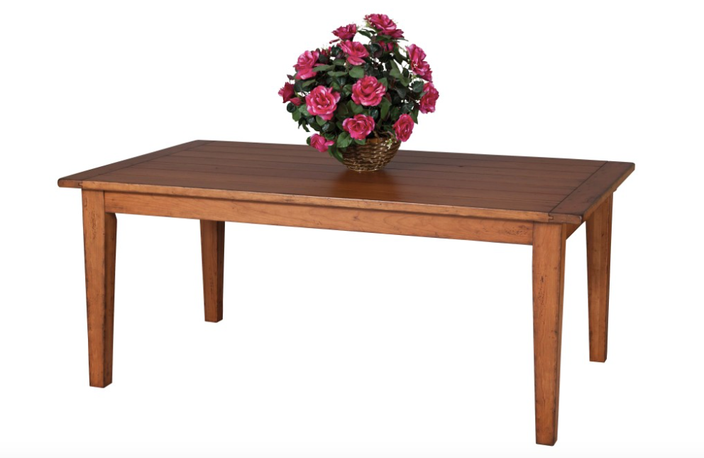 Wilmington Table in Rustic Cherry Wood (940 Series)