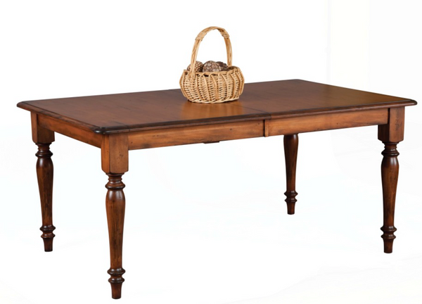 Jasper Table in Rustic Brown Maple Wood (902J Series)