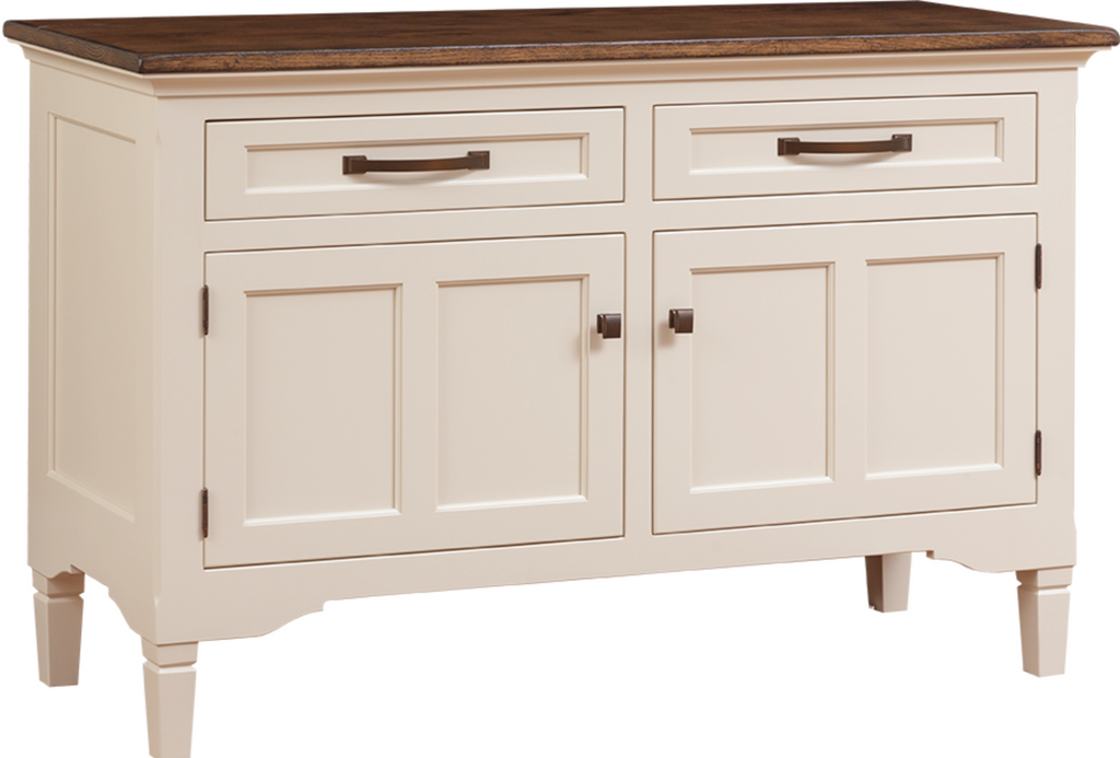 Lexington Buffet in Brown Maple & Rustic Red Oak Wood (336 Series)