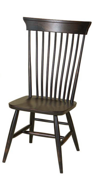 Plymouth Side Chair in Brown Maple Wood (740 Series)