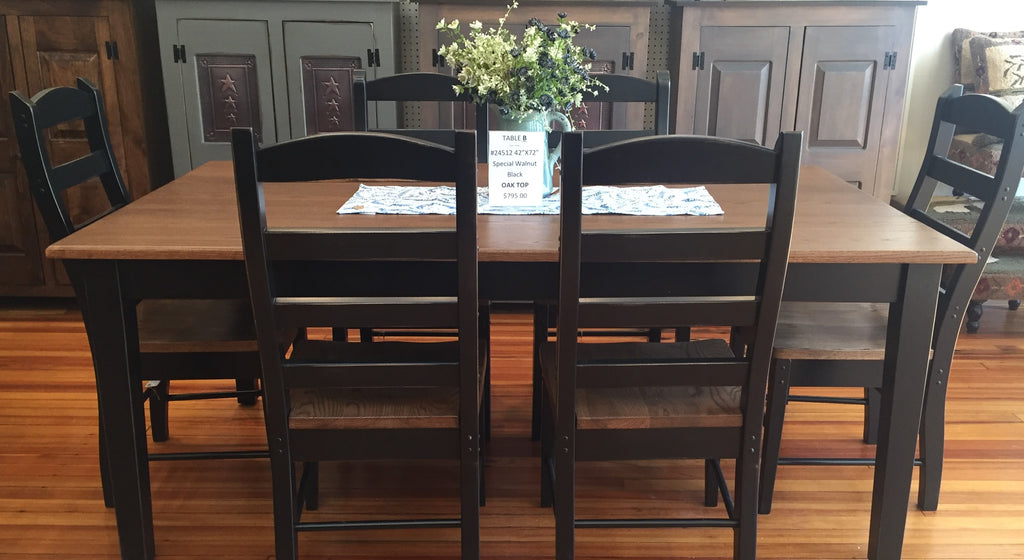 Amish Made Table Set 18