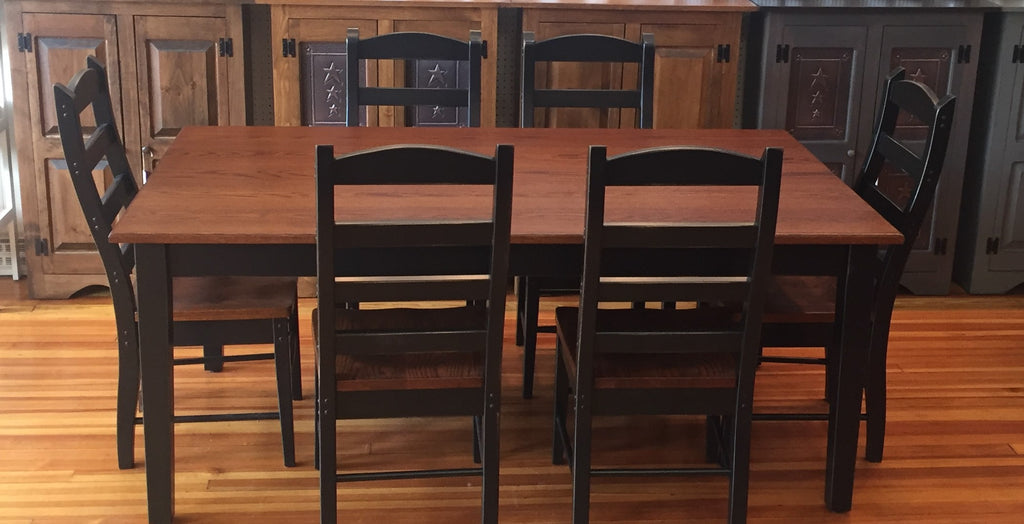 Amish Made Table Set 19