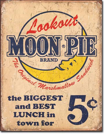 Moon Pie - Best lunch Tin Sign