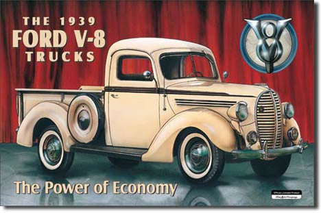 Ford Pick-up -1939 Tin Sign
