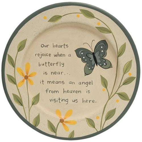 Loved One Butterfly Plate