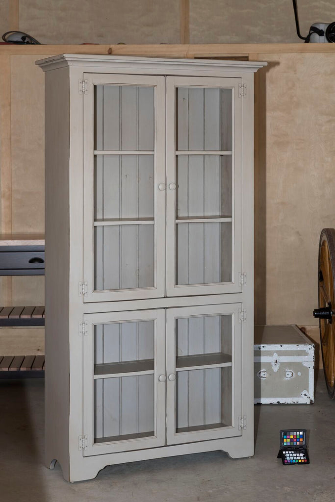 J292 Bookcase - Large with All Glass Doors
