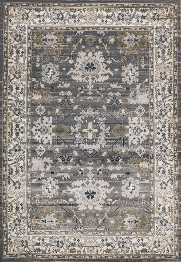 Yazd 8531-Grey/Ivory