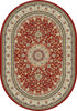 Ancient Garden 57119-Red/Ivory