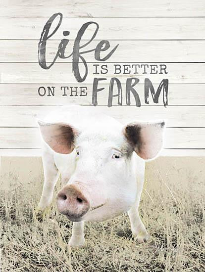 Life is Better on the Farm Pig