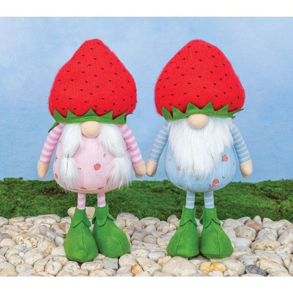 Strawberry Patch Gnome Stander
